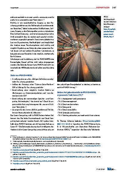 Vorschauseite 2: Sterne und Galaxien – Strukturen im Universum und Standards im Forschungsdatenmanagement