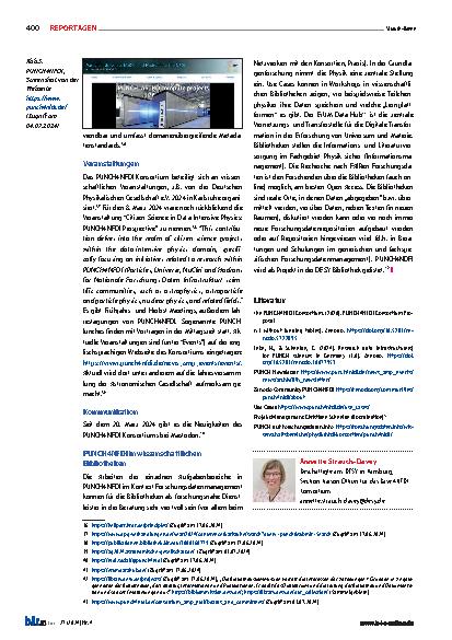 Vorschauseite 5: Sterne und Galaxien – Strukturen im Universum und Standards im Forschungsdatenmanagement