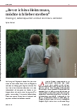Vorschauseite 1: Bevor ich ins Heim muss, möchte ich lieber sterben - Die Angst, Lebensqualität und Autonomie zu verlieren