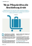 Vorschauseite 1: Wenn Pflegekräften die Abschiebung droht.
