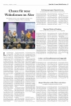 Vorschauseite 1: Chance für neue Wohnformen im Alter