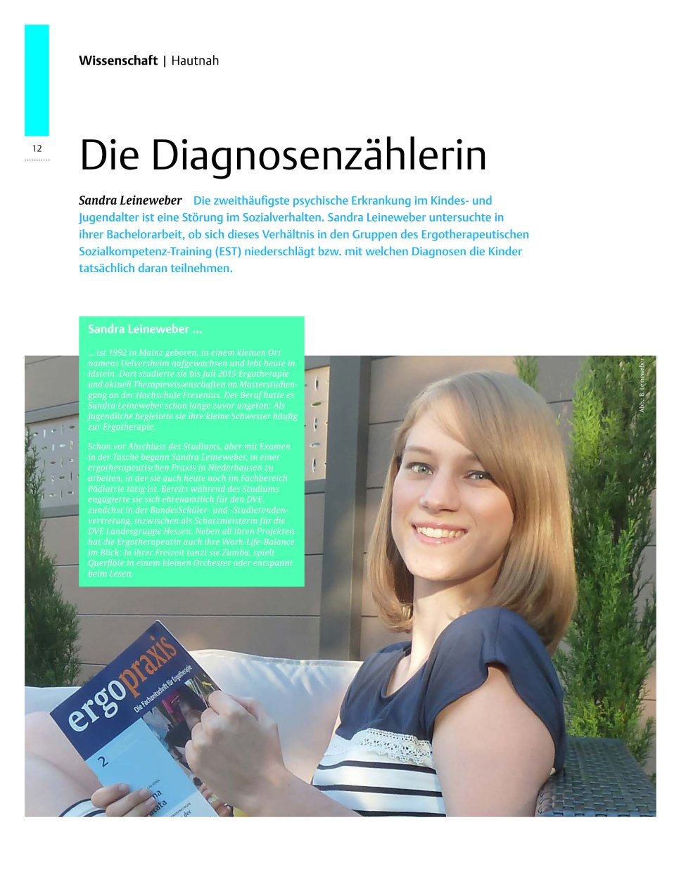 Vorschauseite 1: Die Diagnosenzählerin ? Sandra Leineweber
