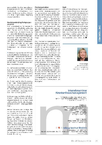 Vorschauseite 3: Erlöscontrolling in Medizinischen Versorgungszentren (MVZ)