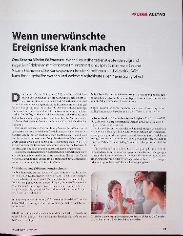 Vorschauseite 1: Wenn unerwünschte Ereignisse krank machen