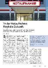 Vorschauseite 1: In der Notaufnahme liegt die Zukunft.