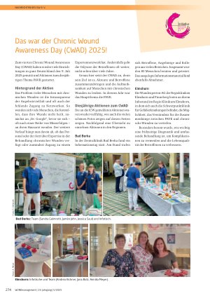Vorschauseite 1: Das war der Chronic Wound Awareness Day (CWAD) 2025