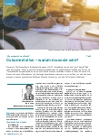 Vorschauseite 1: Wer schreibt, der bleibt - Teil 2: Dokumentation – warum muss sie sein?