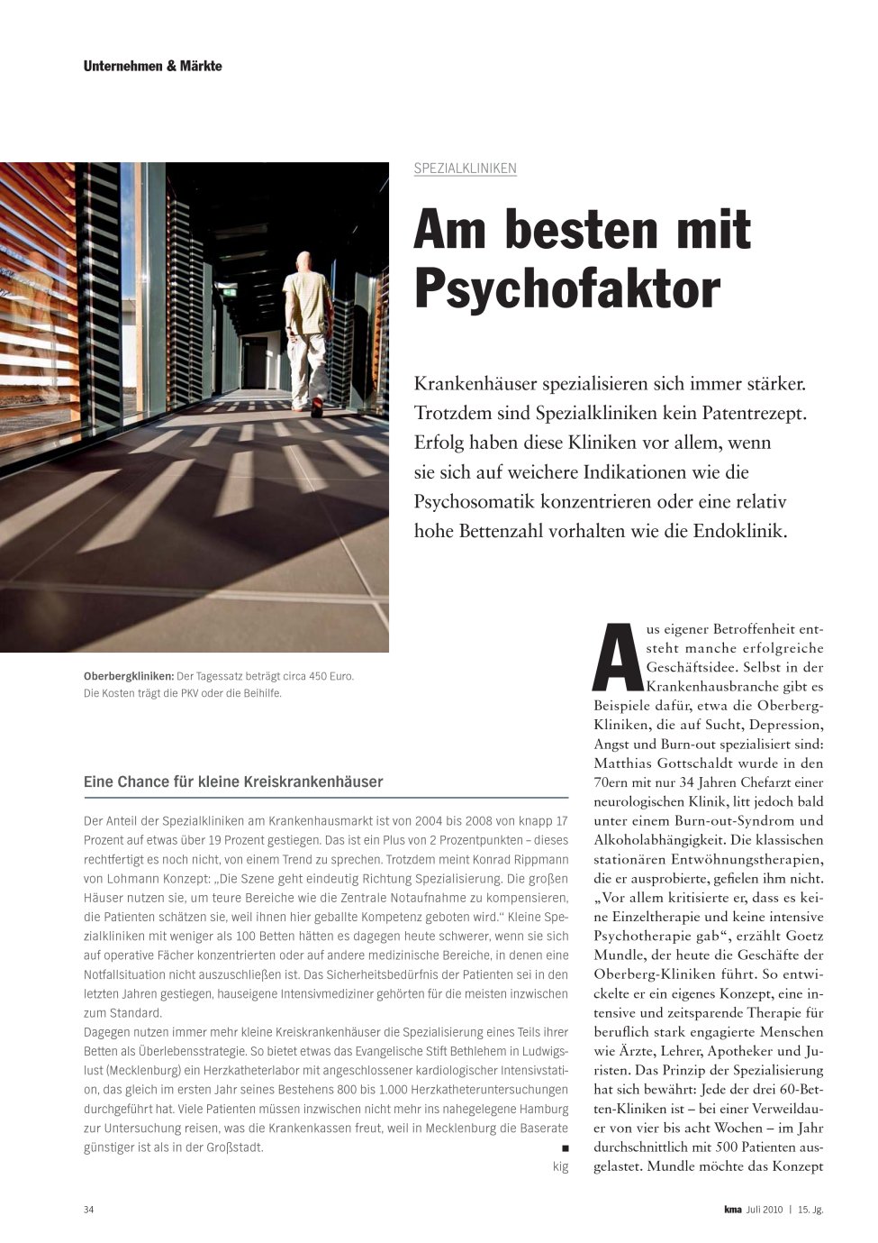 Vorschauseite 1: Am besten mit Psychofaktor