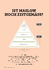 Vorschauseite 1: Ist Maslow noch zeitgemäß?