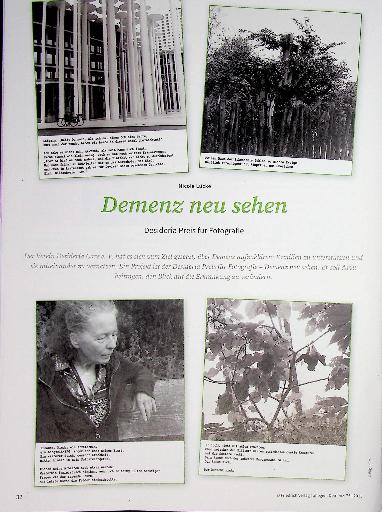 Vorschauseite 1: Demenz neu sehen Desideria Preis für Fotografie