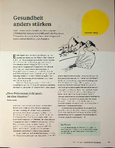 Vorschauseite 1: Gesundheit anders stärken