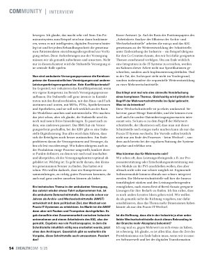Vorschauseite 5: " Wir reduzieren das Konfliktpotenzial "