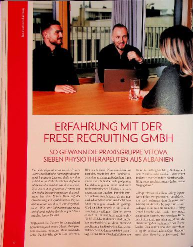 Vorschauseite 1: Erfahrung mit der Frese Recruiting GmBH
