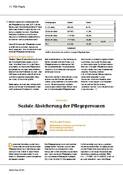 Vorschauseite 2: Bundespflegestatistik: Hinweise für differenzierte Angebote