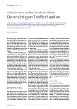 Vorschauseite 1: Aufsichtsräte suchen Geschäftsführer. Den richtigen Treffer landen.
