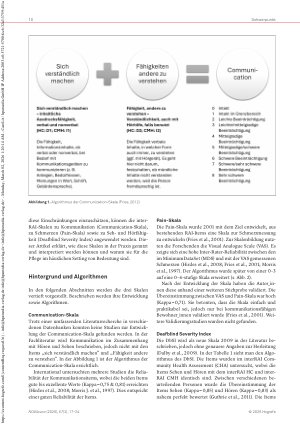 Vorschauseite 2: Kommunikation, Sehund Hörverlust, Schmerzen interRAI-Skalen verstehen und anwenden