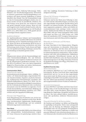 Vorschauseite 5: Kommunikation, Sehund Hörverlust, Schmerzen interRAI-Skalen verstehen und anwenden