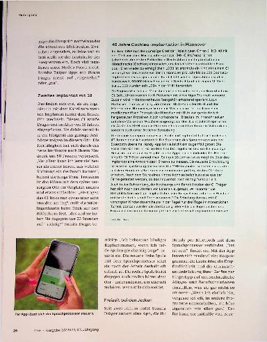 Vorschauseite 5: Hören mit Knopf hinter dem Ohr
