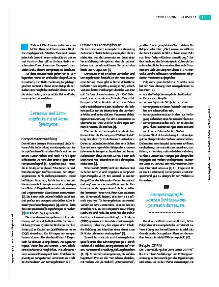 Vorschauseite 2: Lernergebnisse methodisch erzielen