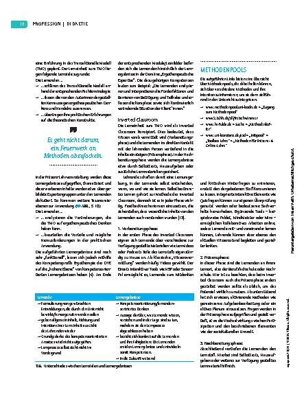 Vorschauseite 3: Lernergebnisse methodisch erzielen