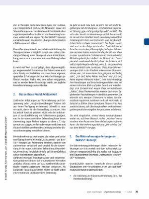 Vorschauseite 2: Missbrauch und Trauma überwinden - Ressourcenaktivierung mit Wahrnehmungsanleitungen nach dem BAASIS®- Konzept