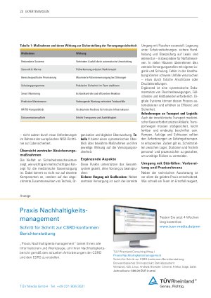 Vorschauseite 3: Medizinische Gasversorgung in Kliniken