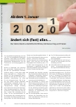 Vorschauseite 1: 2021 ändert sich (fast) alles… Der letzte Stand zur Heilmittel-Richtlinie, Rahmenvertrag und Preisen