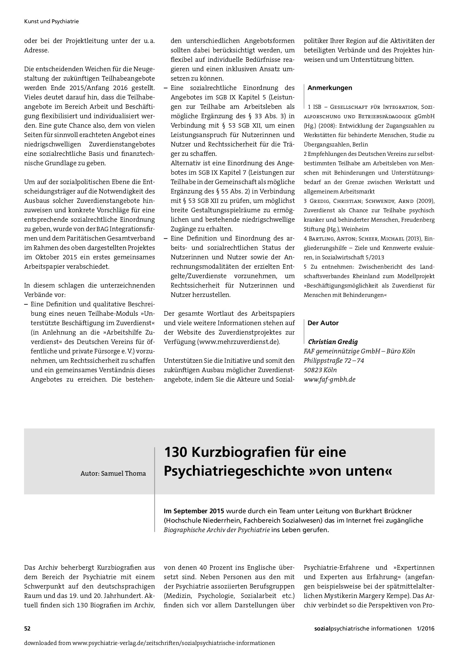 Vorschauseite 1: Kunst und Psychiatrie. 130 Kurzbiografien für eine Psychiatriegeschichte »von unten«