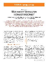 Vorschauseite 2: Was macht Verhalten herausfordernd?