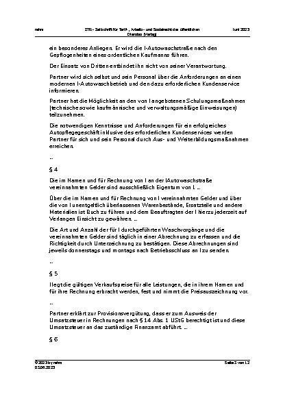 Vorschauseite 3: II. Allgemeines Arbeitsrecht Arbeitnehmerstatus – Betreiber einer Waschstraße