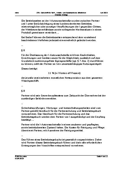 Vorschauseite 4: II. Allgemeines Arbeitsrecht Arbeitnehmerstatus – Betreiber einer Waschstraße