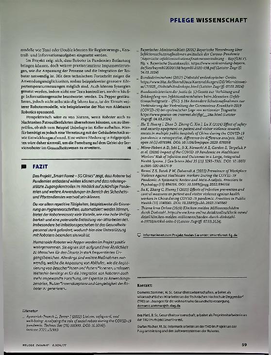 Vorschauseite 4: Hereinspaziert: Zugangskontrollen durch Roboter