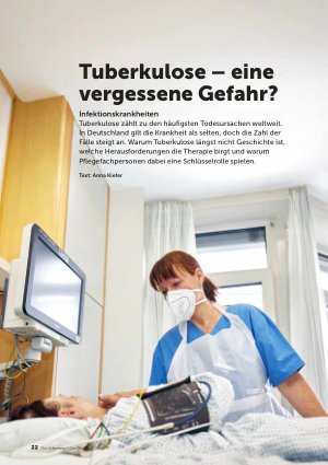 Vorschauseite 1: Tuberkulose – eine vergessene Gefahr?