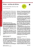Vorschauseite 1: Krise – nichts als Krise. Was (kranke) Menschen brauchen.