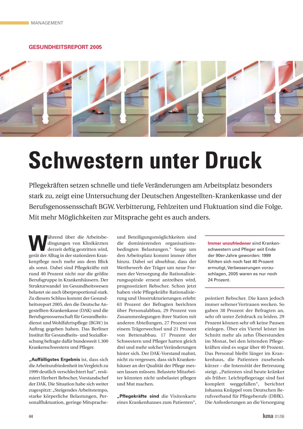 Vorschauseite 1: Schwestern unter Druck