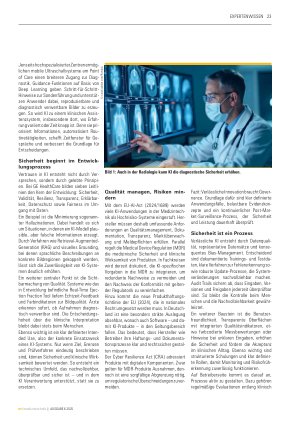 Vorschauseite 2: Mit Verantwortung zur Präzision: KI verändert die Medizin