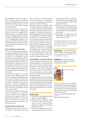 Vorschauseite 4: Mit Verantwortung zur Präzision: KI verändert die Medizin