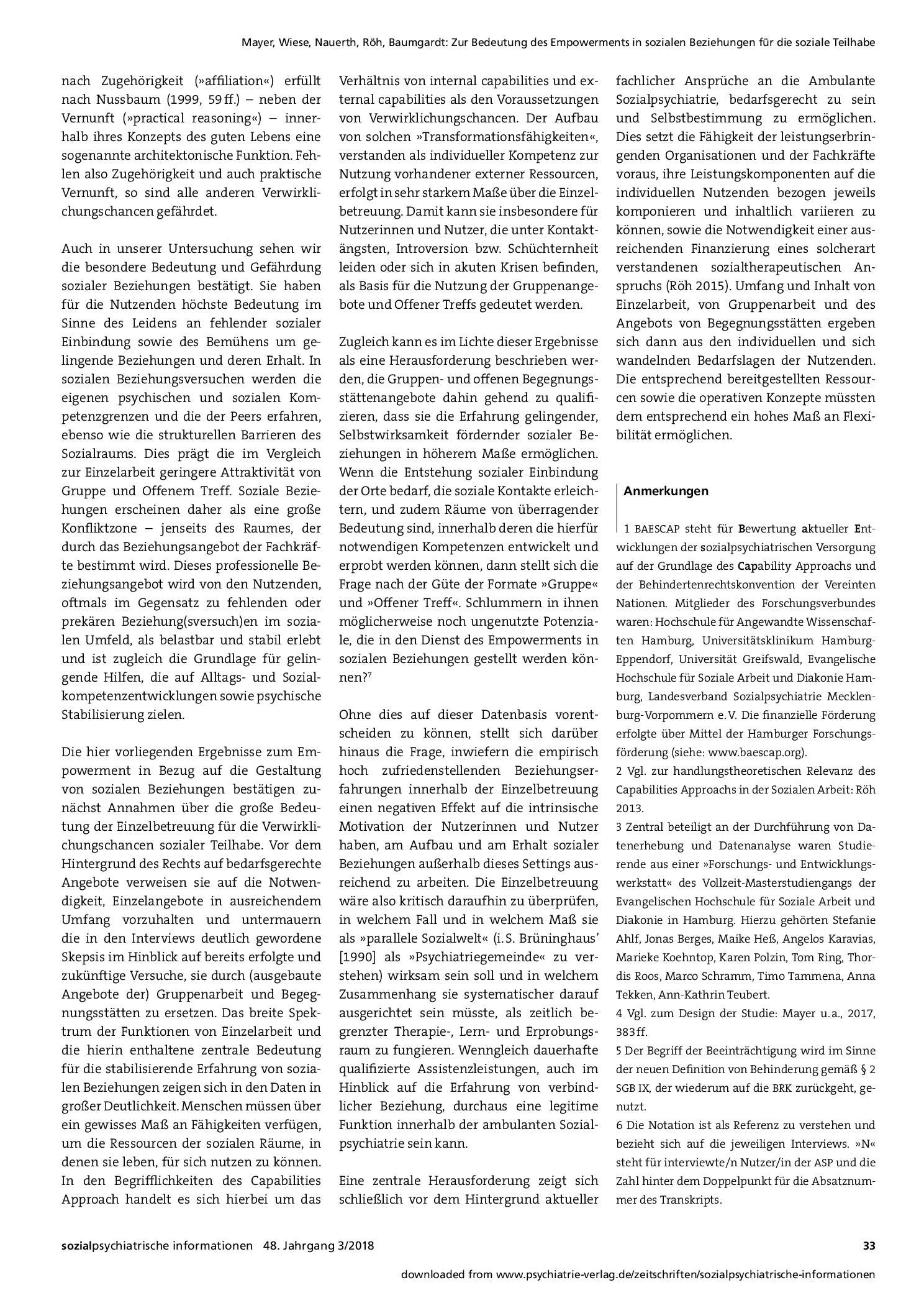 Vorschauseite 5: Zur Bedeutung des Empowerments in sozialen Beziehungen für die soziale Teilhabe von psychisch erkrankten Menschen