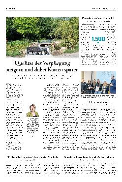 Vorschauseite 1: Qualität der Verpflegung steigern und dabei Kosten sparen