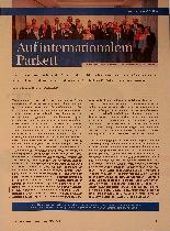 Vorschauseite 1: Auf internationalem Parkett
