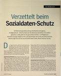 Vorschauseite 2: Verzettelt beim Sozialdatenschutz