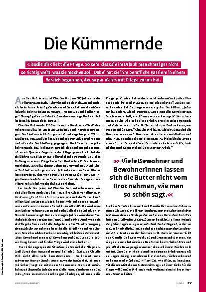 Vorschauseite 2: Die Kümmernde