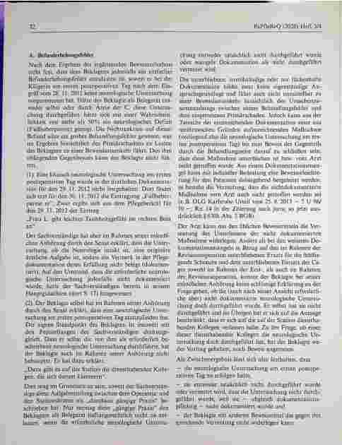 Vorschauseite 4: Befunderhebungsfehler, Beweislastumkehr und Schmerzensgeldanspruch