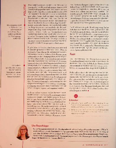 Vorschauseite 3: Strukturreform statt Sparzwang Wie zukunftsfähig ist unser Gesundheitssystem?