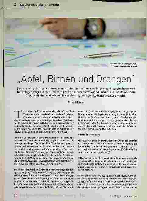 Vorschauseite 1: „Äpfel, Birnen und Orangen"