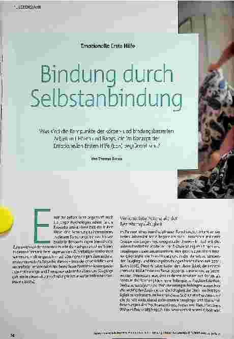 Vorschauseite 1: Bindung durch Selbstbindung