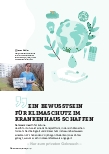 Vorschauseite 1: Ein Bewusstsein für Klimaschutz im Krankenhaus schaffen.