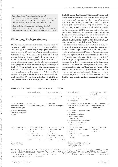 Vorschauseite 2: Prävalenz von neuropsychiatrischen Symptomen bei Menschen mit Demenz in der stationären Langzeitpflege
