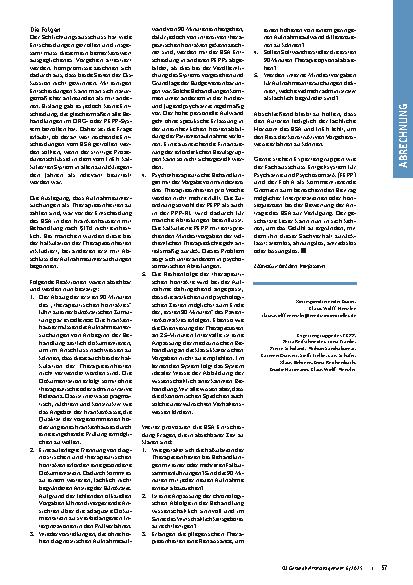 Vorschauseite 3: BSA Entscheidung S20220012 Therapieeinheiten am Aufnahmetag