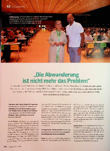 Vorschauseite 1: „Die Abwanderung ist nicht mehr das Problem“